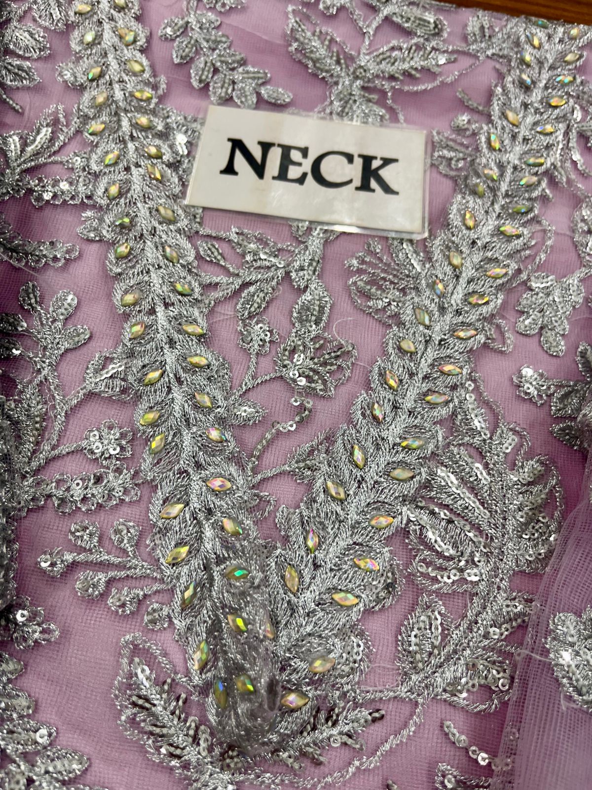 3PC EMBROIDERED SUIT - MB 170