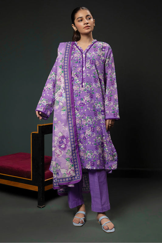 Winter Collection 3 PIECE PRINTED KHADDAR