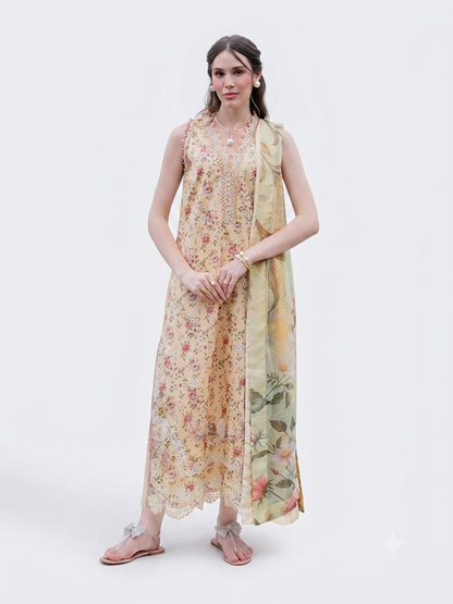 EMBROIDERED LAWN UF-4246