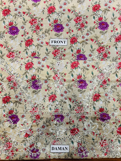 EMBROIDERED LAWN UF-4246