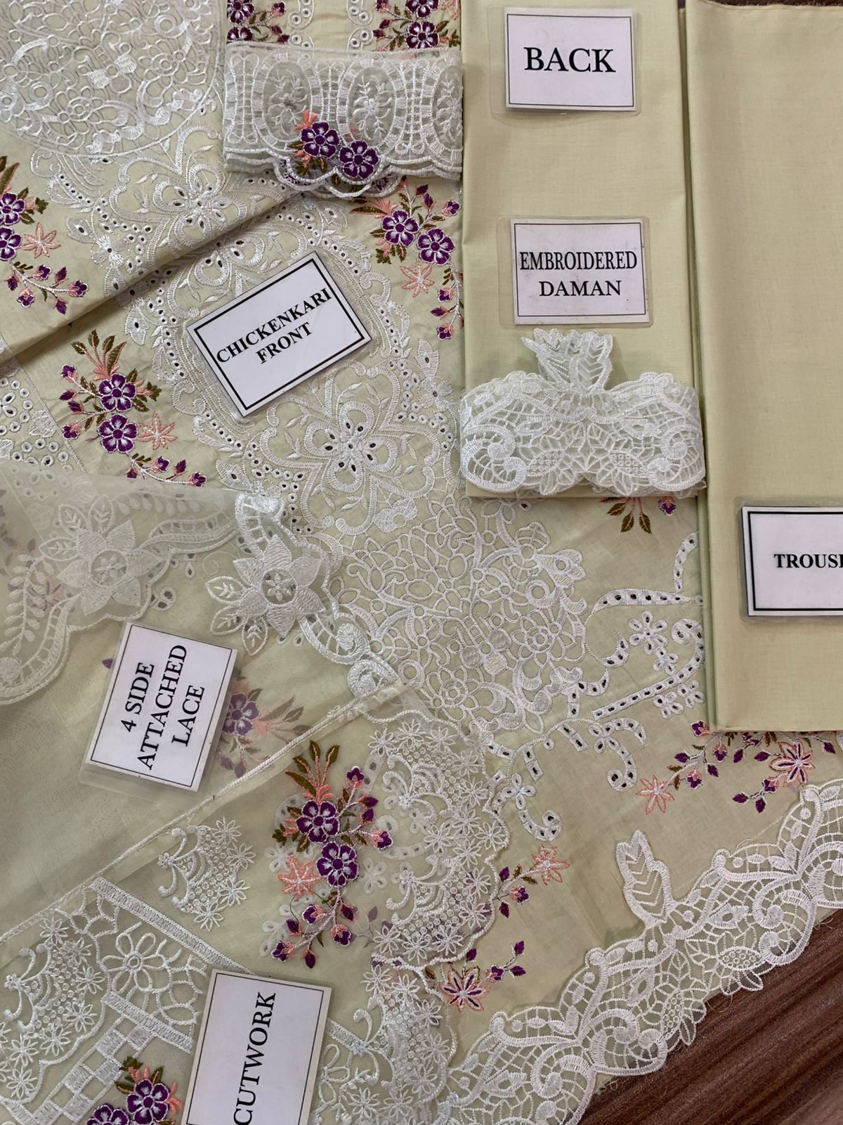 Lawn - Elaf Premium - Luxury Lawn 25 - ELM#1B - Sanaa