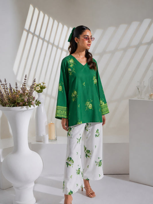 Celebrate Independence Day in style with our New Arrival: 14th August Special Digital Printed Cord Set! 🇵🇰