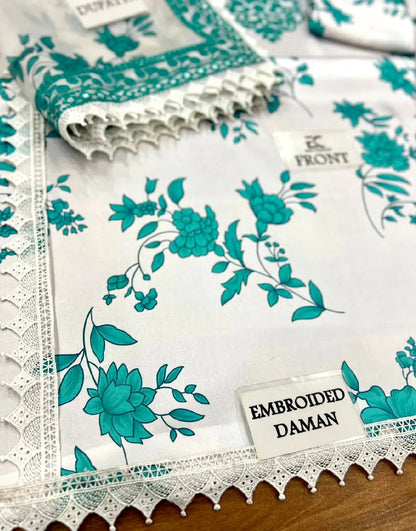 Aneelas Lawn Embroidered & Printed
