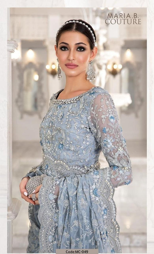 3PC EMBROIDERED SUIT - MB 167