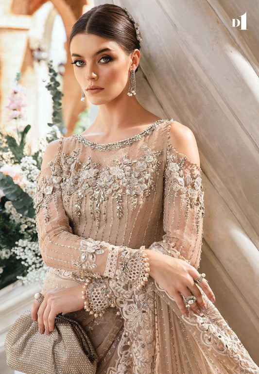 3PC EMBROIDERED SUIT - MB 165