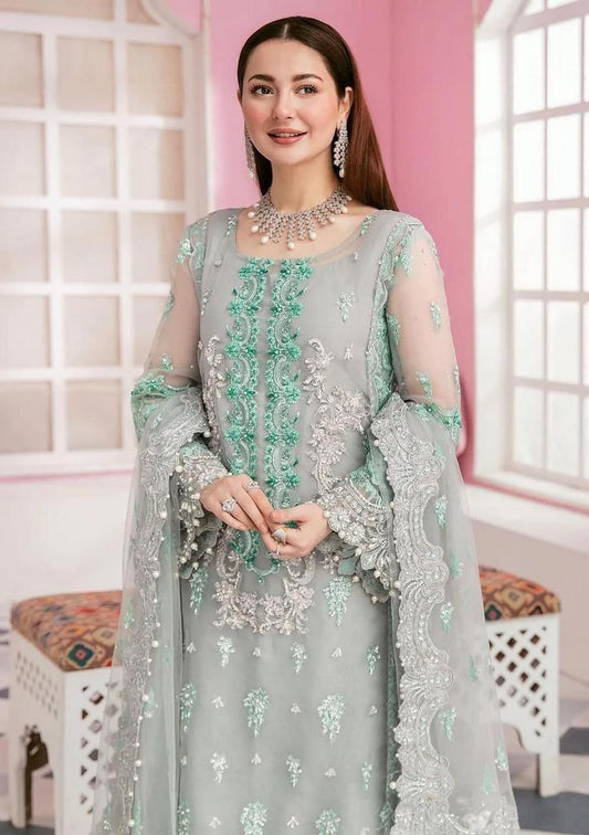 3PC EMBROIDERED SUIT - MB 201