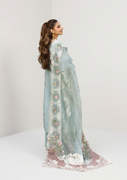 3PC EMBROIDERED SUIT - MB 183